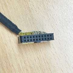 Cáp C20HH-10SL-3A Dài 1M Cable AT-F2S-28-10 20 Pin IDC Connector Round Female to Female 20 Pin FC 2*10 Pitch 2.54mm For I/O Module Signal PLC LS Or Terminal Block