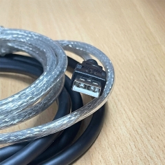 Cáp Điều Khiển OEM USB-S6-L-T00-3.0 Dài 1.8M Cable FTDI Chip USB to Serial Adapter + RJ45 to DB9 Female For Inovance IS620P 600P SV660N SV630P Series Servo CN3 Port Download Data with Computer Cable