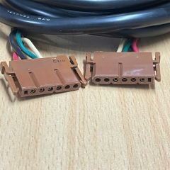 Cáp Điều Khiển 3M 10ft TEIKOKU Cable MTA 6 Pin Connector Female to Female Turbo-Flex Dài 3M For PCB Board ,Servo Power Cable and Control Robotics, CNC Machines, Industrial Communication