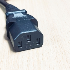 Dây Nguồn HONGLIN HL-005 HL006 AC Power Cord IEC-320 C13 to C14 10A 250V 18AWG 3x1.0mm² Dài 4M Cable For Rack PDU UPS APC witch Server, Network Switch