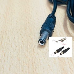 Cáp USB to 5V DC Power Supply Cable Dài 1.1M Jack DC Plug Size 5.5mmm x 2.5mm