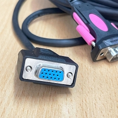 Bộ Cáp Và Sạc Máy Quét Mã Vạch Honeywell 52-52557-3-FR & Cáp USB to RS232 FTDI Chip Cable Z-TEK ZE533A Cable RS232 DB9 Female to DB15 Female 3 Row Dài 10M Coiled 5V External Power For Honeywell 3320G-4-INT Vuquest 3320g VuQuest 3330g
