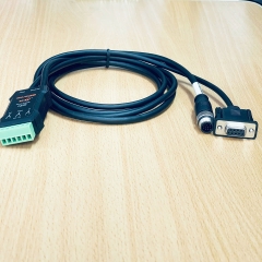Cáp ICWN-RS232IOP-2MP Connection Cable With I/O RS-232 And A-Code 12 Pin Male Dài 1.2M For Industrial Barcode Scanner Shijie, Super Lead.
