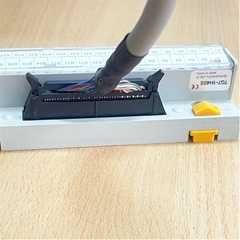 Bộ Cầu Đấu SAMWON ACT TG7-1H40S + Cáp MF40-1-PX01 Dài 1M For Mitsubishi PLC Servo Drive Terminal PCB Breakout Board