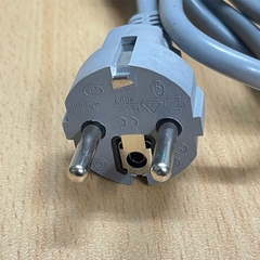 Dây Nguồn Máy Tính 2 Chân Tròn to C13 AC Power Cord 10A 250V 3X0.75mm 18AWG Grey Length 1.5M