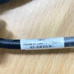 Cáp AEX-J4LMENCBL3M-L Dài 3M Cable DB15 Pin D-Sub Female Metal to SM-10P 10 Pin Plug Cable SHIN HWA E97577 80°C 300V 24AWG X 3P For Servo Motor Encoder