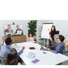 Cáp Kết Nối Thiết Bị Họp Trực Tuyến Logitech Group Video Conferencing Mini DIN 6 Pin Male to Mini DIN 6 Pin Male Dài 5M Extended Grey Cable For Camera or Speakerphone Microphone