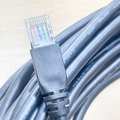 Cáp Điều Khiển XC-M12EN-M8SN-15M-N Dài 15M Cable M12 X-Code 8 Pin Male to RJ45 CAT7 S/FTP Shielded For Cognex Industrial Camera Flexible Original Networking Cable