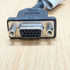 Cáp Chuyển Đổi Circular Gender T1357 MC-AF1--DBF15 Hirose 10 Pin HR10A-10P-10P Male to DB15 VGA Female Length 15Cm For CCD AVT Industrial Camera
