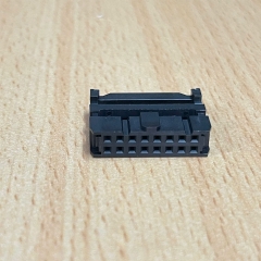 Đầu Nối Cáp IDC 16 Pin Female 2x8P 2Row Connector2.54mm Pitch with Strain Relief