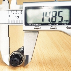 Đầu Jack GX12 4 Pin Female 9mm Aviation Plug Metal Panel Circular Connector
