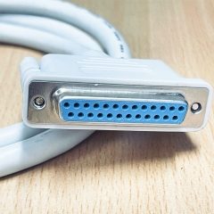 Cáp Kết Nối TESCOM 4003-0005 D-Sub DB25 Male to Female Dài 1M For Thiết Bị Đo Kiểm RF Shield Box TC-5910 TEM Cell TC-5060/TC-Series