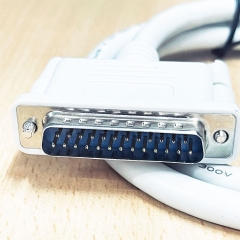 Cáp Kết Nối TESCOM 4003-0005 D-Sub DB25 Male to Female Dài 1M For Thiết Bị Đo Kiểm RF Shield Box TC-5910 TEM Cell TC-5060/TC-Series