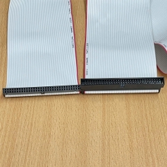 Cáp Nối Dài  IDC 64 Pin 2.54mm Pitch 2x32P 64 Wire Male to Female Flat Ribbon Cable Gray Dài 1.2M