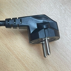 Dây Nguồn HWA JIN YWJ-0753L YWJ-0753C European Schuko Power Cord CEE 7/7 to IEC320 C13 10A 250V 3x0.75mm² Dài 2M