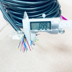Cáp Điều Khiển Chuyển Động Có Chống Nhiễu Dài 1M Cable PROTERIAL-V(HITACHI) 25PR 50 Core x 0.25mm² Cable Shielded 22AWG OD 13.5mm