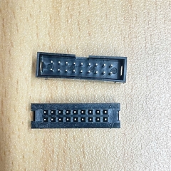 Đầu Nối Bảng Mạch IDC 18 Pin Male Header Socket Connector 2.54mm 2x9 Straight Shrouded PCB Box Header