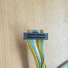 Cáp LEC-CN5-1 SMC (11RHFD7) Dài 1.5M Cable IDC HRS 26 Pin Female Pitch 1.27mm to 26 Core Flying Leads Cable HITACHI E41447-HCV For Connecting a Stepper Motor Controller or Driver LECP6 LECA6 Series to a PLC.