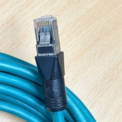 Cáp Mạng Ethernet Cognex CCB-84901-1003-05 185-0253R Dài 5M Cable M12 Male Ethernet Cable A-Code 8 Pin RJ45 For Cameras Industrial Dataman 300/360/370 Series Hàng Tồn Kho Kỹ Thuật