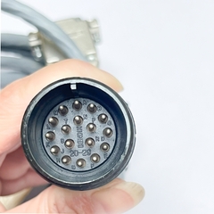 Cáp Amphenol Industrial BENDIX 20-29 17Pin Dương  - RS232 DB15 Âm
