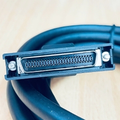 Cáp SCSI MDR 50 Pin Male to Male Connector 3M SM 10350 With Screw Pitch 1.27mm Gold Plated Shielded Cable Dài 3M For Mitsubishi Servo Driver MR-J3CN1 MDR 50 PIN X4 Interface CN1
