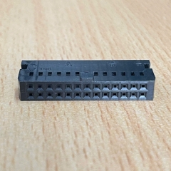 Đầu Nối Cáp Ribbon IDC HIF3BA-26D-2.54C(63) Hirose Conector Socket 26 Pin Female Crimp Black 2.54mm Pitch 2 Row Cable Mount Traight Wire Housings