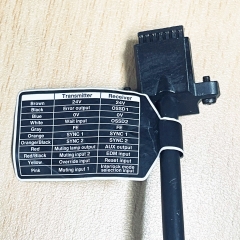Cáp Kết Nối GL-RP5PM KEYENCE Dài 5M Cable Connector GL-R Main Unit Plug M14 12-Pins to 11 Core Open End