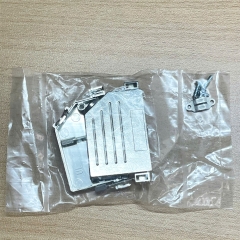 Vỏ Ốp Amphenol CONNEC 600X57037X D-Sub DB37 37 Position Two Piece Backshell Connector Silver 45° Shielded Metallized Niken Crews