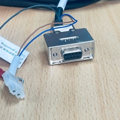 Cáp Keyence OP-87528 Dài 5M 17ft Hirose HR10A-10TP-12P(73) 12 Pin Male to DB9 Female For Keyence Hàng Original Tháo Thiết Bị