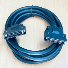 Cáp SCSI MDR 50 Pin Male to Male Connector 3M SM 10350 With Screw Pitch 1.27mm Gold Plated Shielded Cable Dài 3M For Mitsubishi Servo Driver MR-J3CN1 MDR 50 PIN X4 Interface CN1