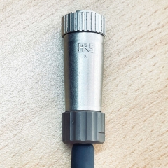 Đầu Jack Connector Solder Type Hirose 20 Pin Male Connector HRS HR22-12WTPA-20SC(73) 20 Positions Circular Meta Silver