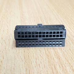 Đầu Nối Cáp Ribbon IDC HIF3BA-26D-2.54C(63) Hirose Conector Socket 26 Pin Female Crimp Black 2.54mm Pitch 2 Row Cable Mount Traight Wire Housings