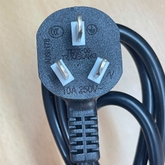 Dây Nguồn Chuẩn 3 Chân Chéo Tam Giác Vông Góc Ổ Cắm Điện AC Power Cord Australia & China GB2099 TZ XIEKANG TZXK-05 TZXK-03 to C13 10A 250V 3x0.75mm² Length 1.5M