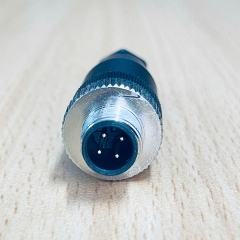 Đầu Nối M12 4 Pin A-Code Male Cicular Connector For Industrial Sensor Cable M12