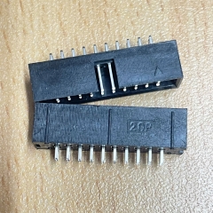 Đầu Nối Bảng Mạch IDC 20 Pin Male Header Socket Connector 2.54mm 2x10 Straight Male Shrouded Box Header PCB IDC Connector