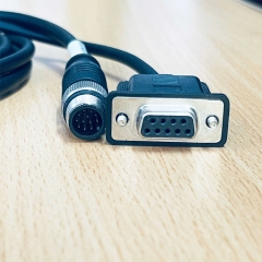 Cáp ICWN-RS232IOP-2MP Connection Cable With I/O RS-232 And A-Code 12 Pin Male Dài 1.2M For Industrial Barcode Scanner Shijie, Super Lead.