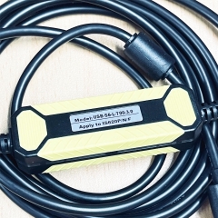 Cáp Lập Trình USB-S6-L-T00-3.0 AMSAMOTION Dài 2.5M Cable CH340 Chip USB TTL RS232 to RJ45 For Inovance IS620P/N/F 600P SV660N SV630P CN3 Series Servo Connect Witch Computer Download/Upload Data