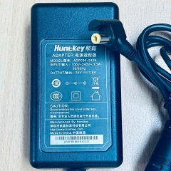 Adapter Huntkey ADP036-242B 24V 1.8A IEC C7 For Polycom Soundpoint or Printer Pos Connector Size 5.5mm x 2.5mm