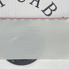 Cáp 64 Pin IDC Flat Ribbon Cable 1.27mm Pitch 28AWG 9 Mils 64 Way Unscreened 81.3mm Width 28AWG 300V Dài 75M 250ft