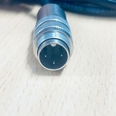 Cáp M16 3 Pin A-Code Male to Female Circular Connector Cable E54661-02 105C 300V CSA-C/US Length 6M