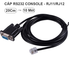 Cáp Điều Khiển APC 940-0144A Serial Console Cable RJ12 Male to RS232 DB9 Female For APC Rack PDU AP7900 AP7901 AP7902 AP7930 AP7932 AP7940 AP7941 Switches Length 3M
