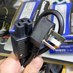 Dây Nguồn 3 chân chéo tam giác C15 Australia & China AC Power Cord AS3112 IEC60320 IEC C15 10A 250V 3X1.0mm
