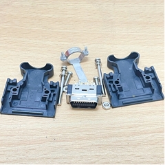 Rắc Hàn 3M 10320 SCSI MDR 20 Pin Male For MDR CN1 CN2 Servo Drive Yaskawa Panasonic Mitsubishi