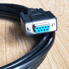 Cáp RJ45 đực - RS232 DB9 âm - FJ45 at Servo Drive End to DB9 at PC end