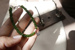 Vòng tay đá Diopside