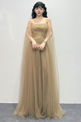 Váy Xoè Corset Tay Voan