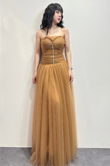 Váy Xoè Cổ Yếm Kết Đá "Starlight Gown"