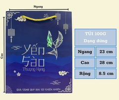 túi giấy 100gr đứng