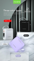 Sạc dự phòng Maimi Mi53 15000mAh - Sạc nhanh Quick Charge 3.0 20W, kèm cáp Lightning và Type-C