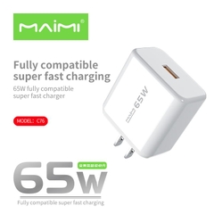 Cốc Sạc nhanh USB Maimi C76 Trắng,65W